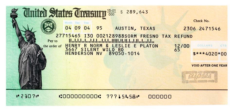 IRS Starts Sending Stimulus Checks - Yours Might Take Months To Arrive